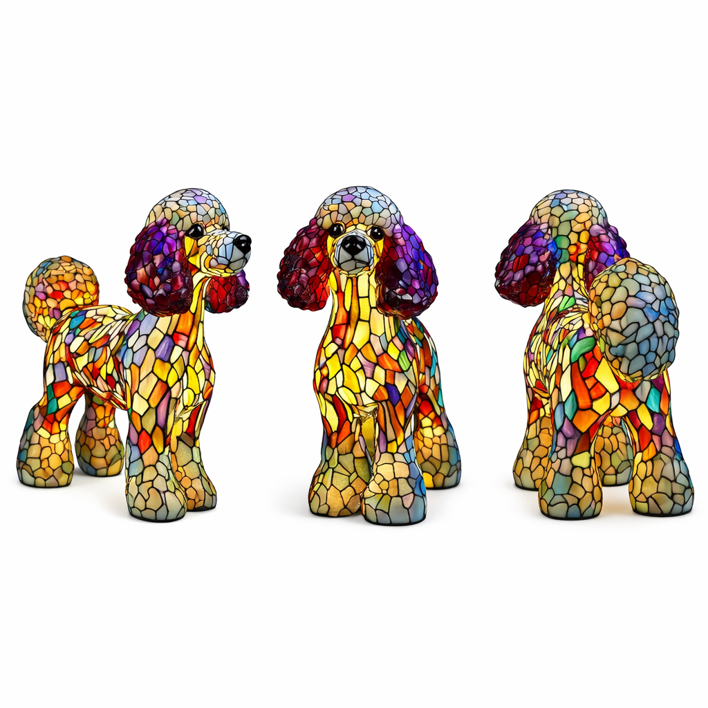 Buddy | Dog-Themed LED Resin Bedside Night Light