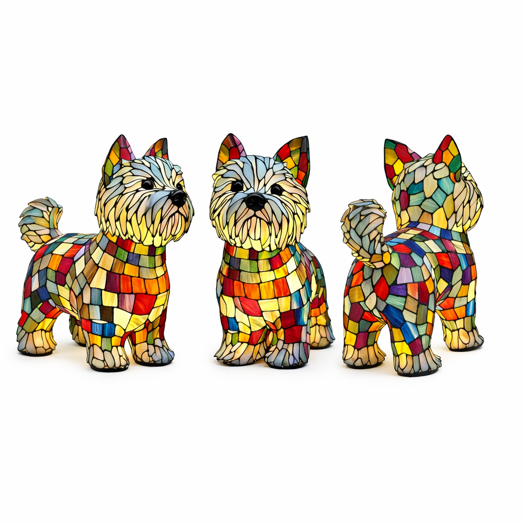 Buddy | Dog-Themed LED Resin Bedside Night Light